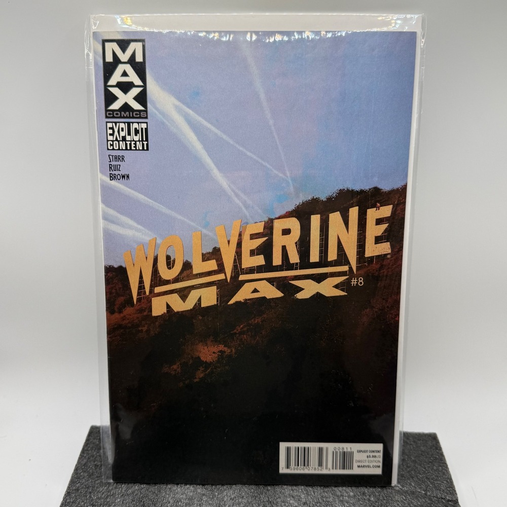 Marvel Wolverine MAX #8 Comic Book 2013 Jason Starr Felix Ruiz Explicit Content